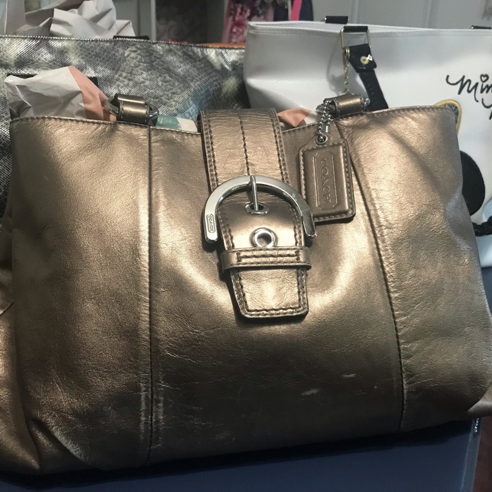 Coach Metallic Soho